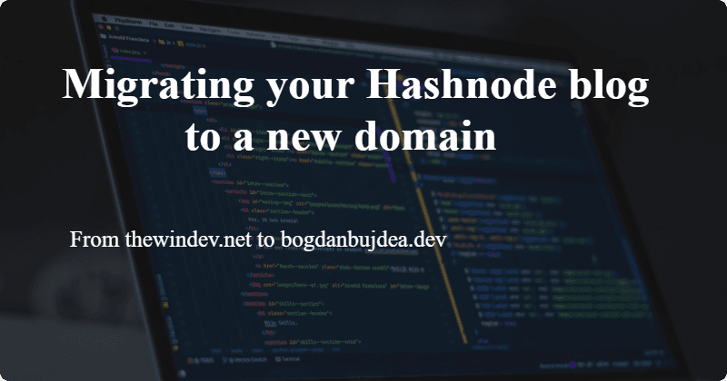 Migrating your Hashnode blog to a new domain